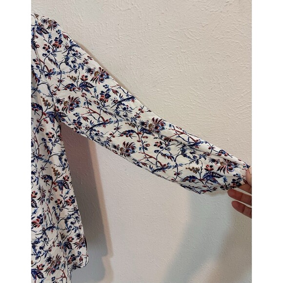 Anthropologie One September Size M  Caia Floral Blouse Boho Peasant Festival - Picture 5 of 13